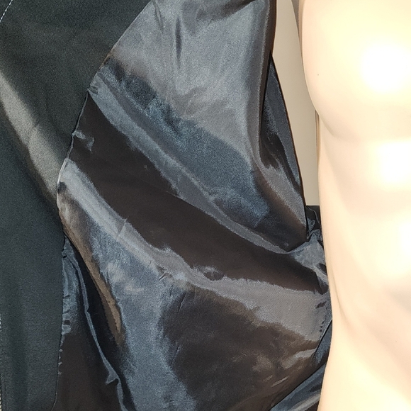 Fashion Nova Black Jacket with White Stitching - Picture 8 of 9